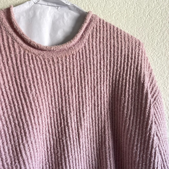 Frank And Oak Pink Wool Sweater - Picture 4 of 6